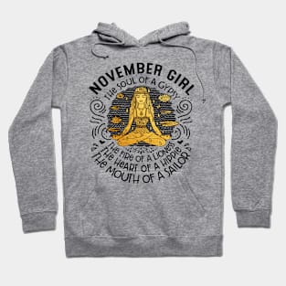 november girl Hoodie